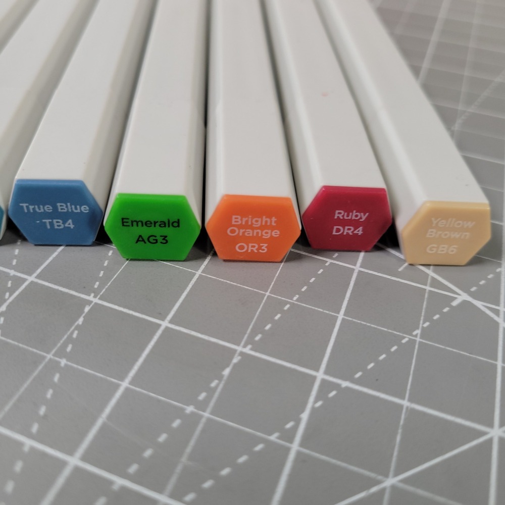 Spectrum Noir Illustrator Markers Lot 8 Multicolor Dual Tip Alcohol - Picture 3 of 5